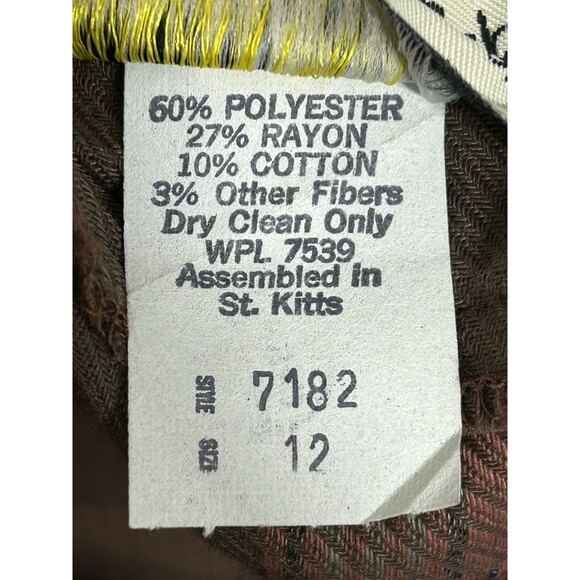 VINTAGE NWT! New Diane Von Furstenberg 12 Womens Long Pleated Plaid A-LINE Skirt - Picture 16 of 16